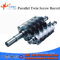 Parallel twin screw barrel for Krauss Maffei